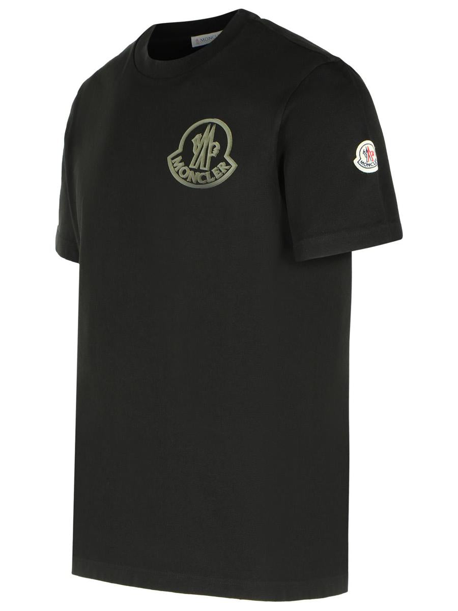 Moncler svart bomulls-T-shirt