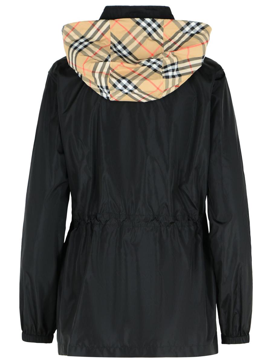 Burberry 'Blackpool' svart polyamid regnjacka