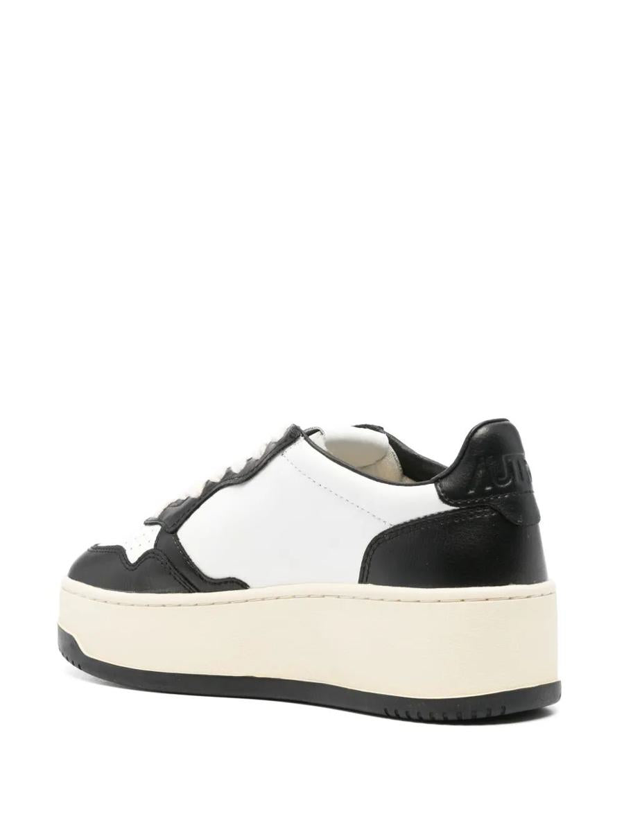 Autry "Platform Low" Lädersneakers Skor