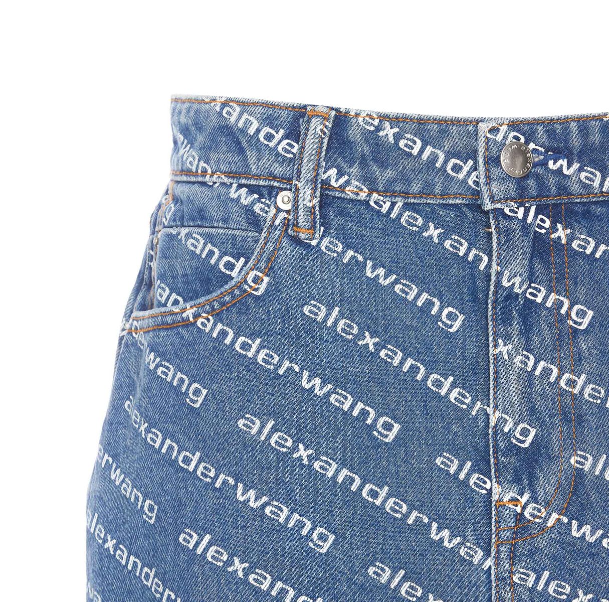 T By Alexander Wang Jeansshorts