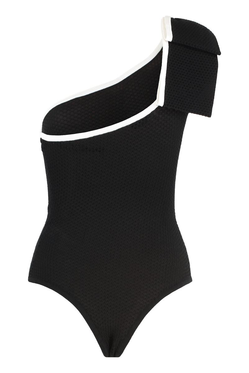 Elisabetta Franchi Bodysuit med en axel