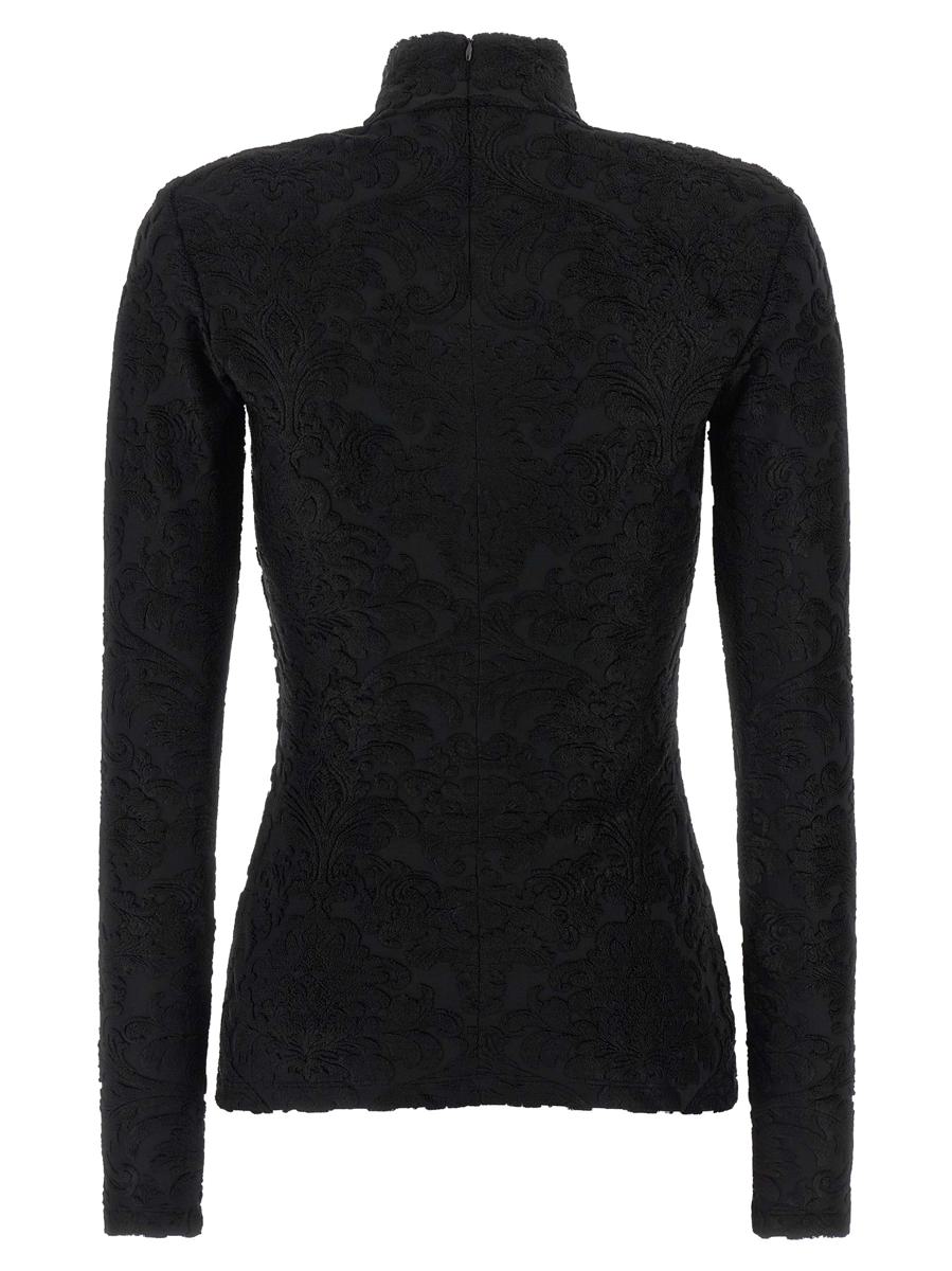 Balmain-topp 'Barocco'-mönster