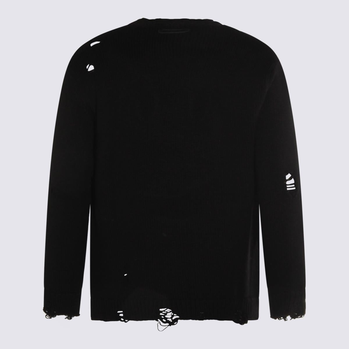 Moschino svarta stickade ullplagg