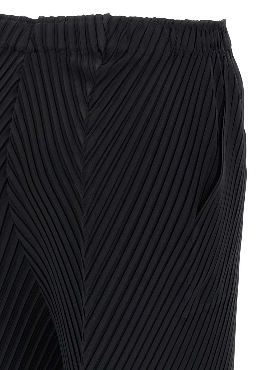 Issey Miyake 'Mjuka veckveck'-byxor
