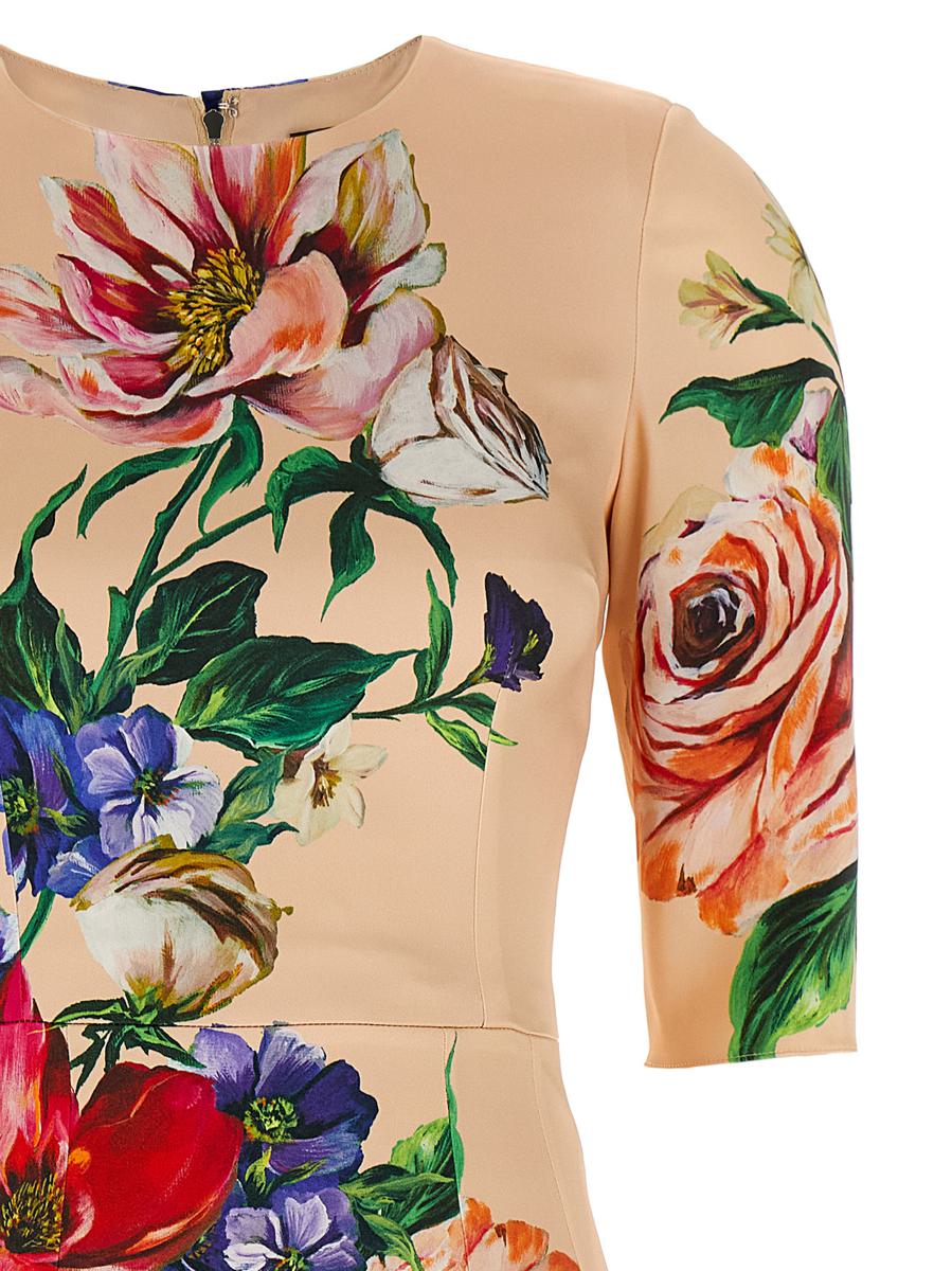 Dolce & Gabbana Blommig Klänning