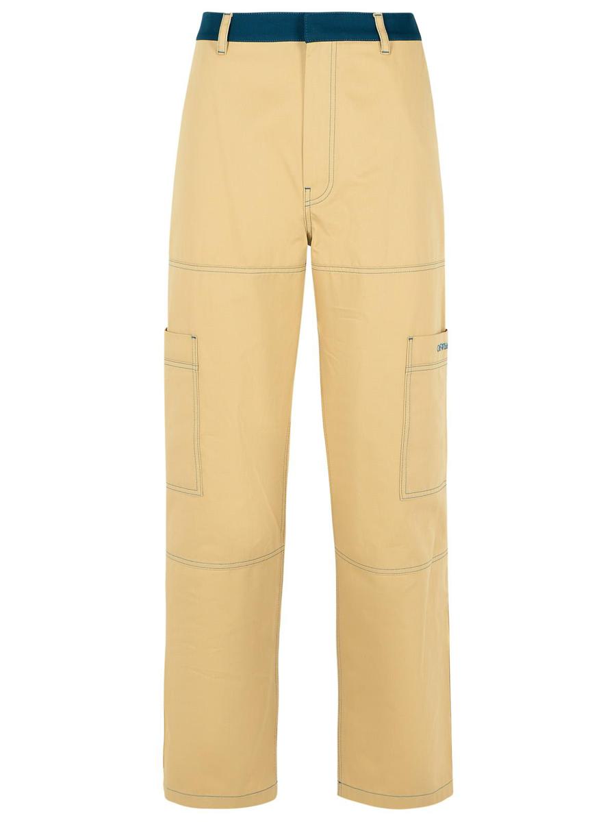 Off-white 'Cargo' Beige Bomullsbyxor