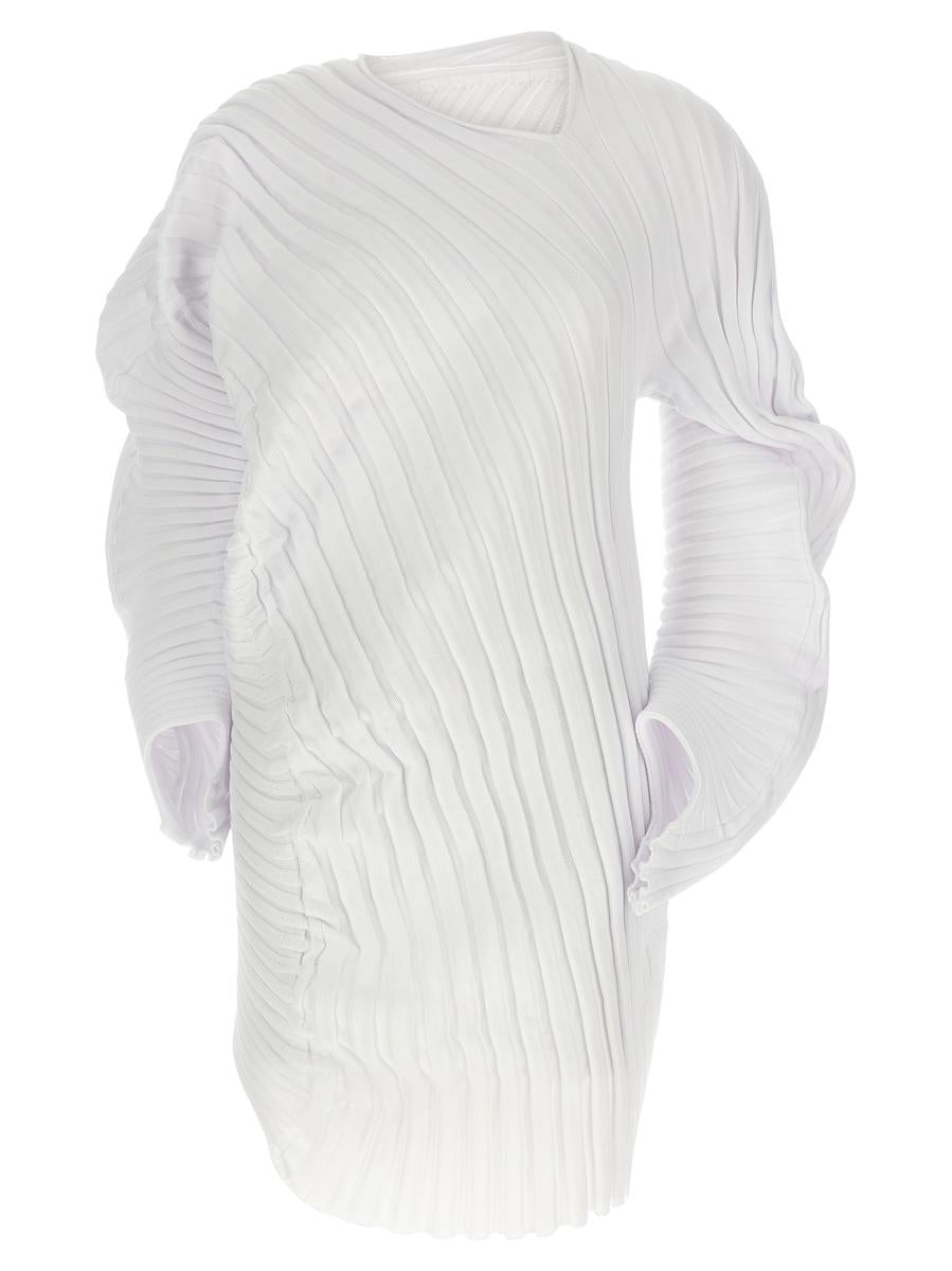 Issey Miyake 'Stickad (som den är)' Topp