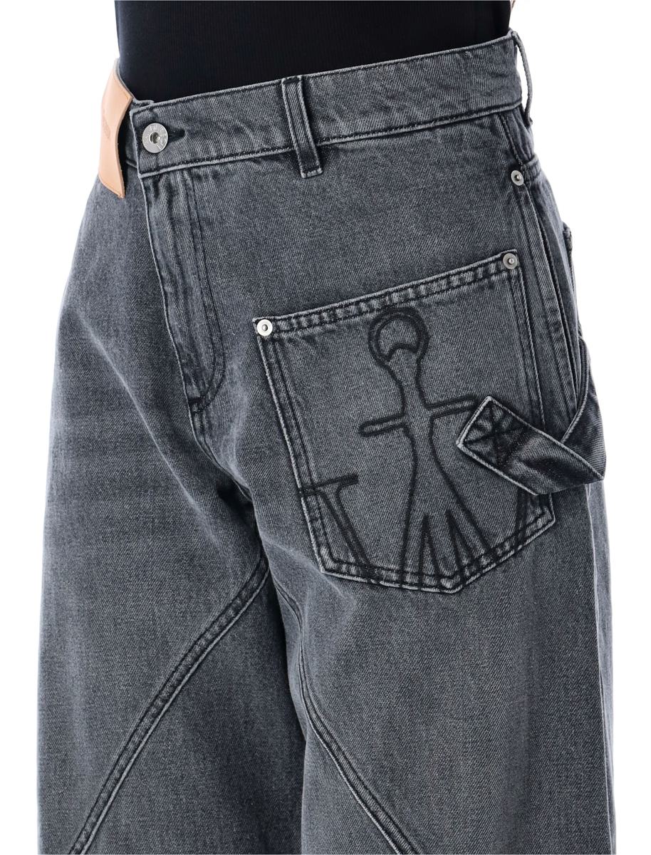 JW Anderson Twisted Workwear Denimbyxor