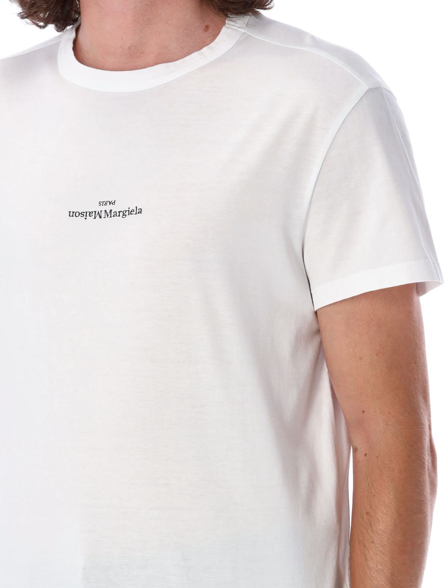 Maison Margiela t-shirt med omvänd logotyp
