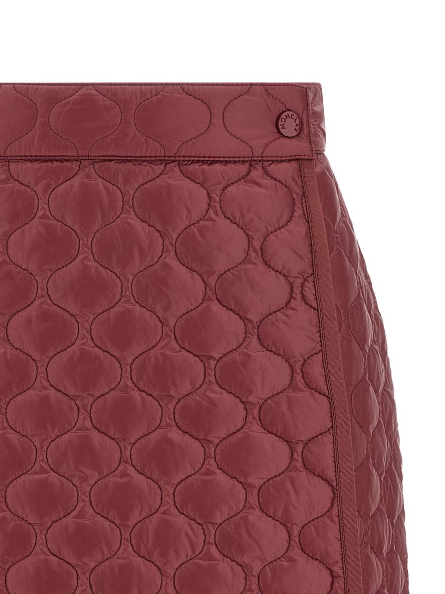Moncler Fyrkantig Quiltkjol