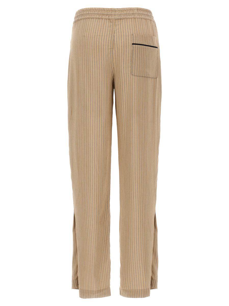 Victoria Beckham 'Pleat Detail Pyjamas' Byxor