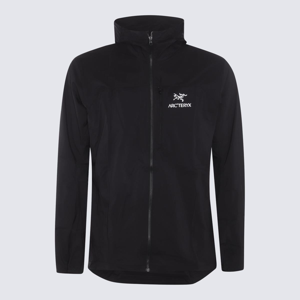 Arc'Teryx svart nylonjacka för fritidsbruk