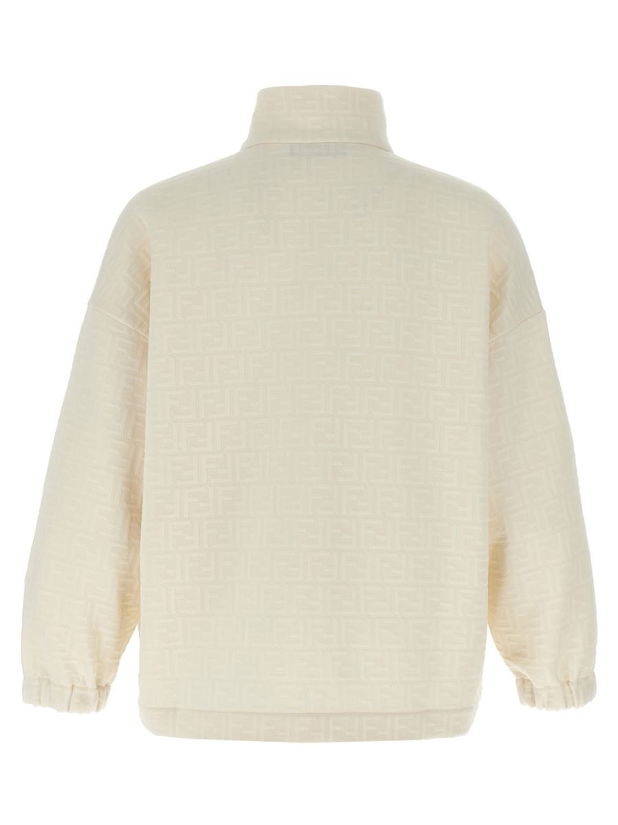 Fendi tröja med heltäckande logotyp