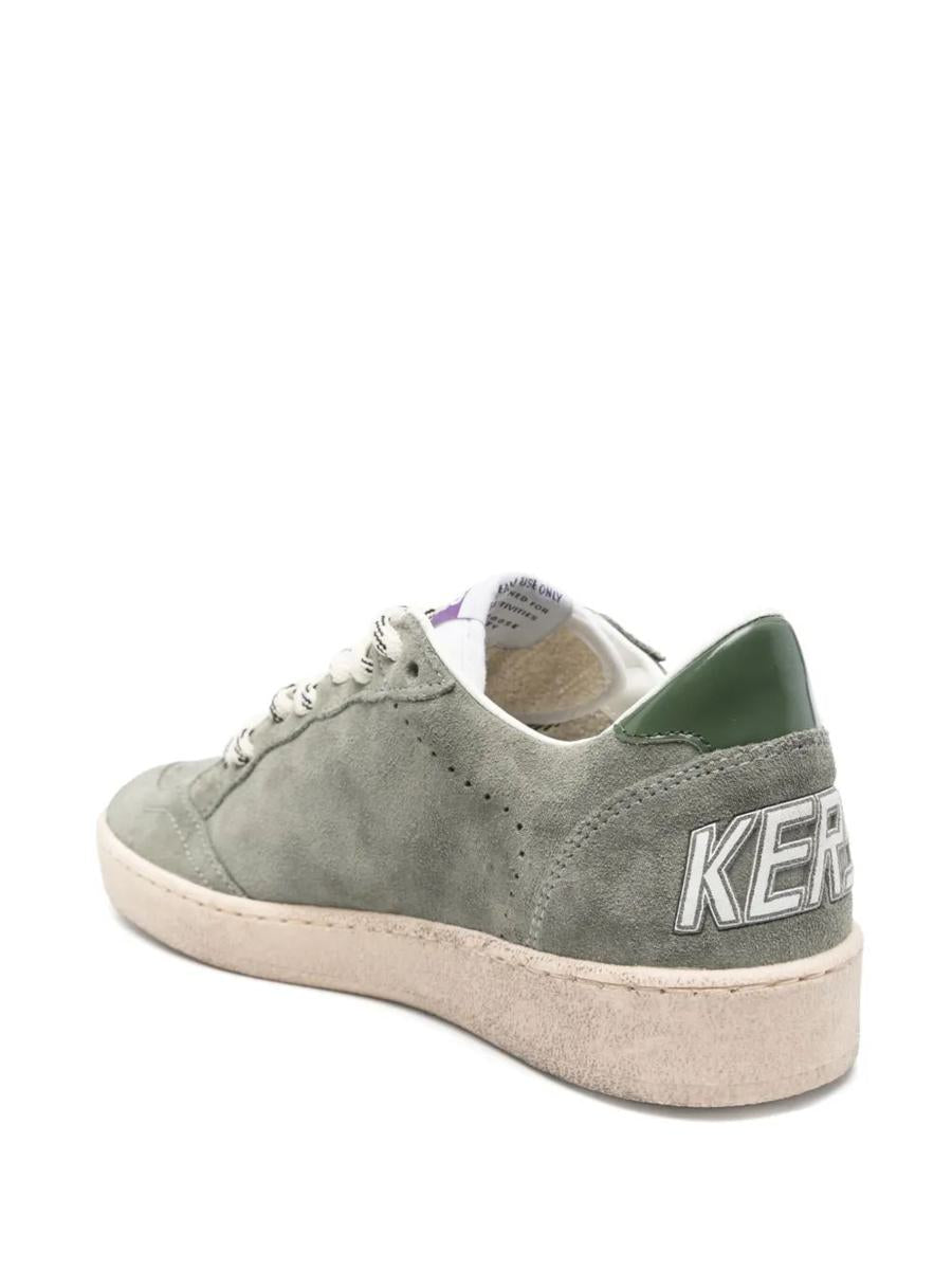 Golden Goose Ballstar Mocka Upper Toe And Spor Läder Stjärna Och Häl