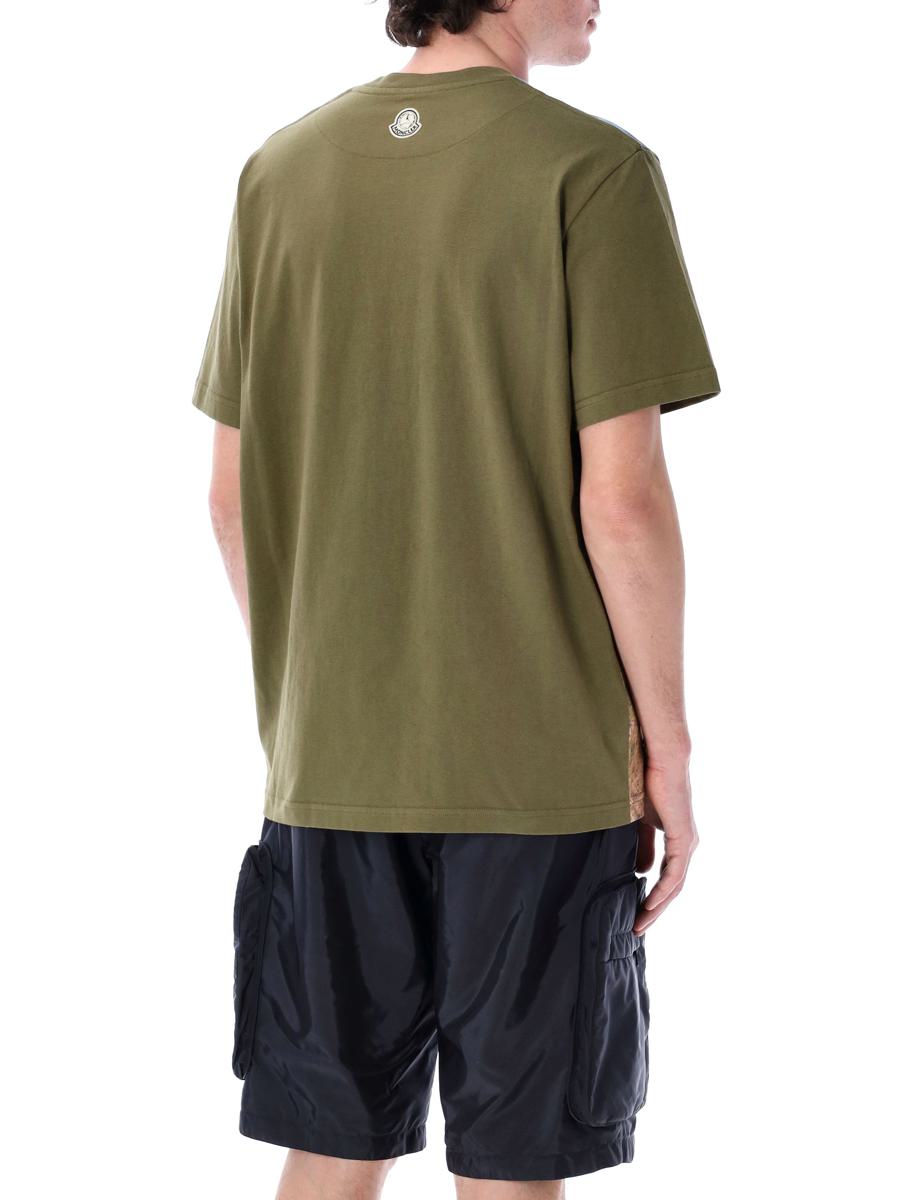 Moncler Genius tryckt bomulls-T-shirt