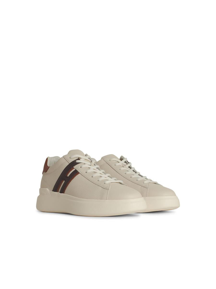 Hogan 'H583' Vita Lädersneakers