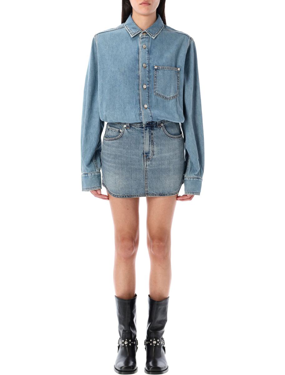 Haikure Tamu Denim Miniklänning