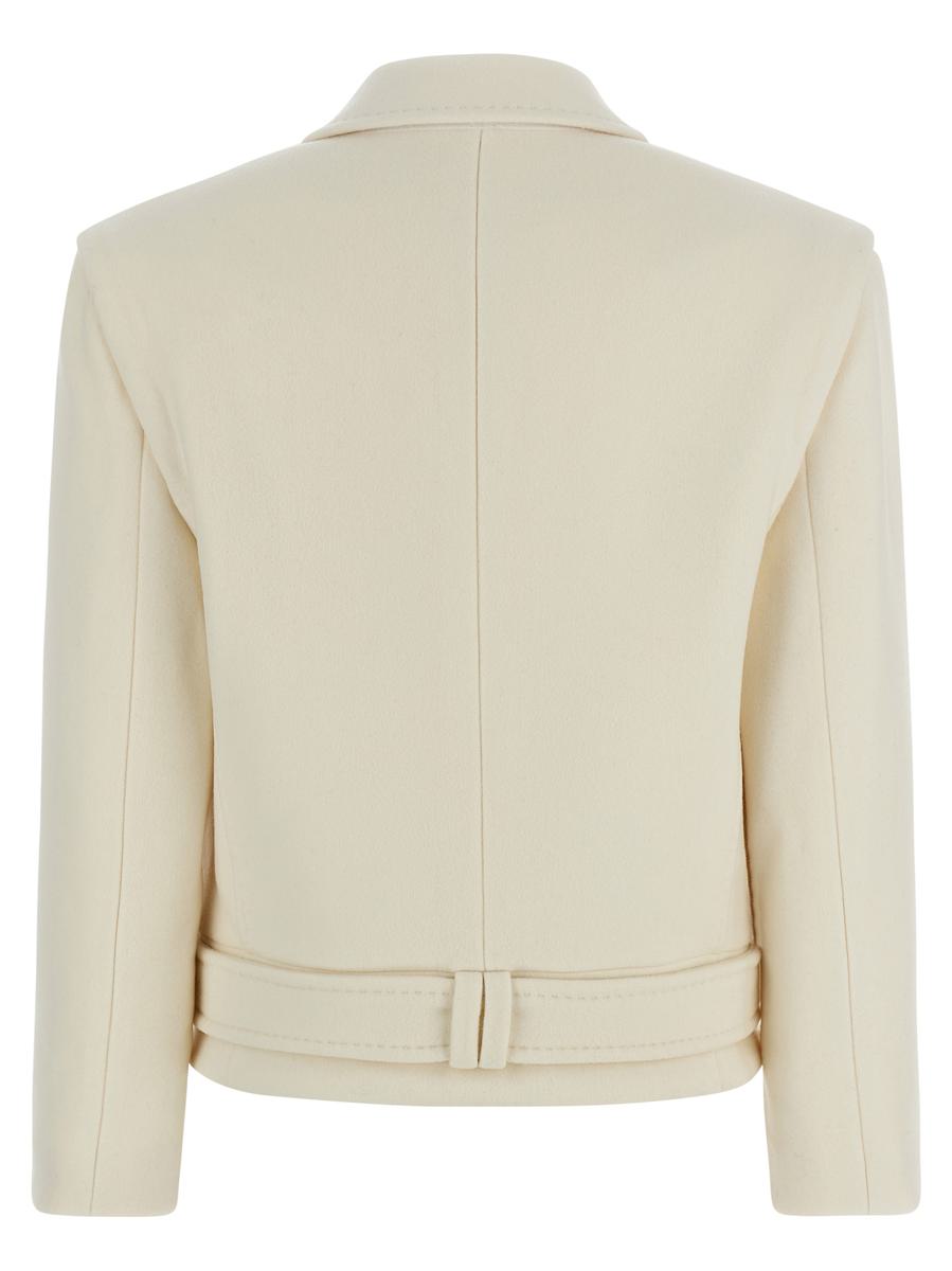 Balmain Dubbelknäppt Kappa