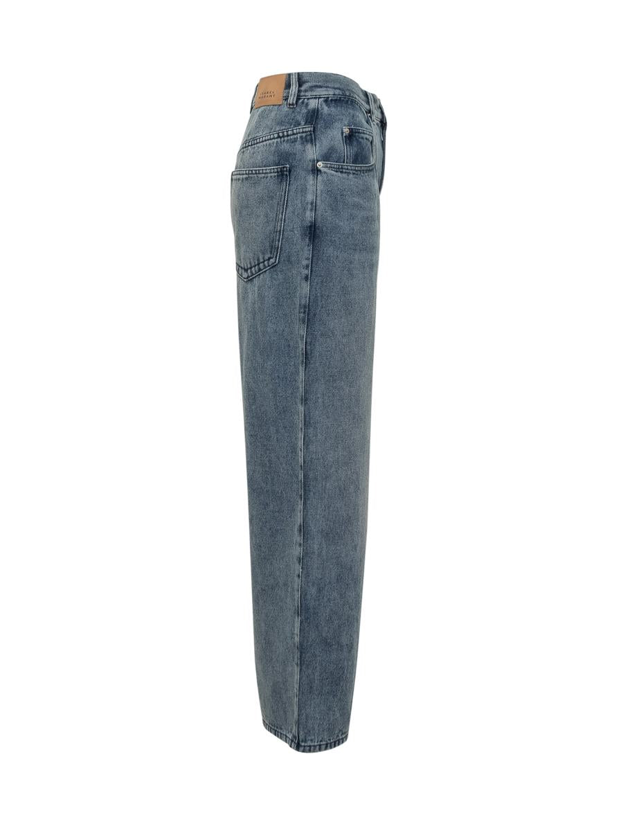 Isabel Marant Isabel Marant Högmidjade Raka Blå Jeans