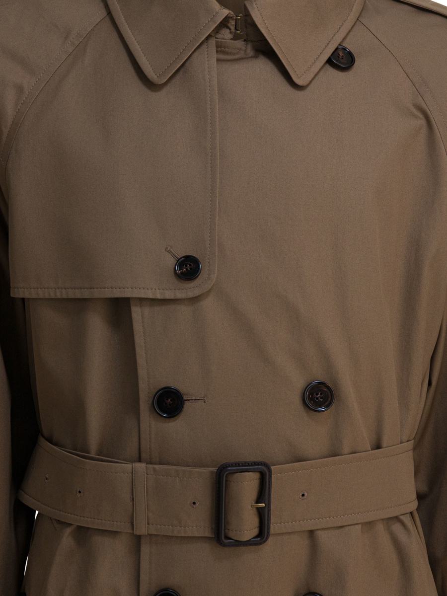 Burberry lång dubbelknäppt trenchcoat