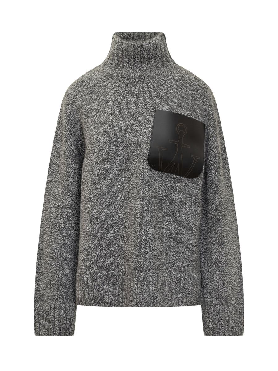 JW Anderson JW Anderson Tröja med läderficka