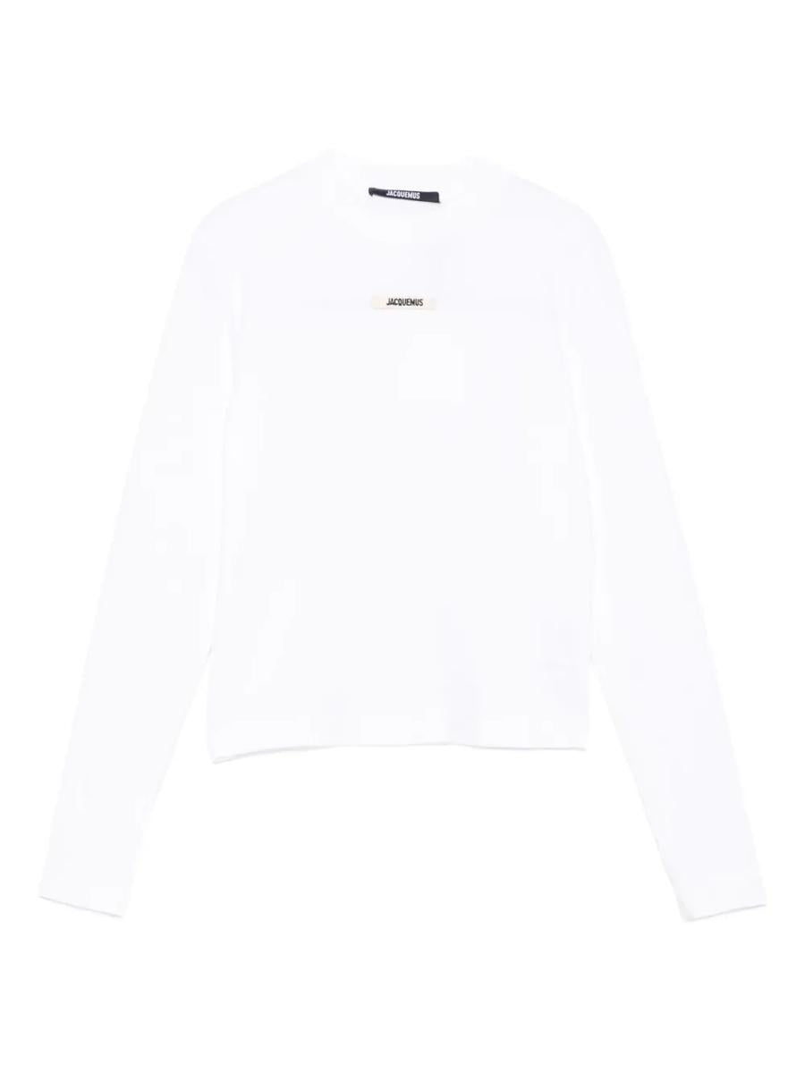 Jacquemus långärmad t-shirt med applikation