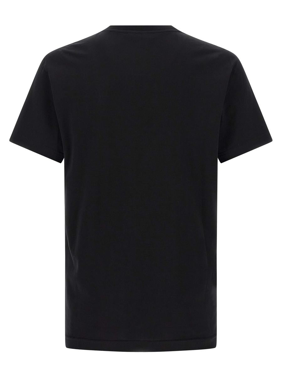 Dolce & Gabbana T-shirt med dubbelbroderi