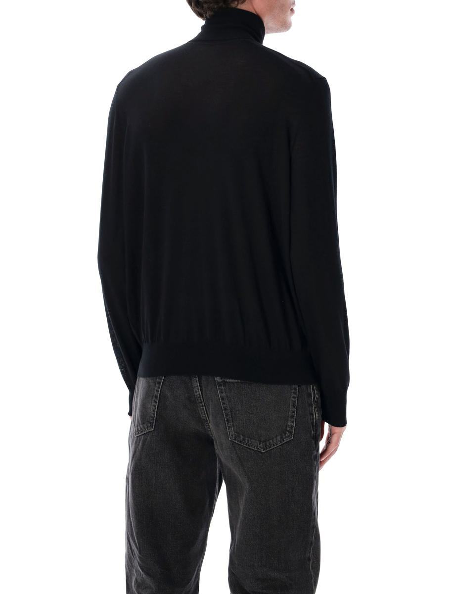 Saint Laurent fin ullpolokragetröja