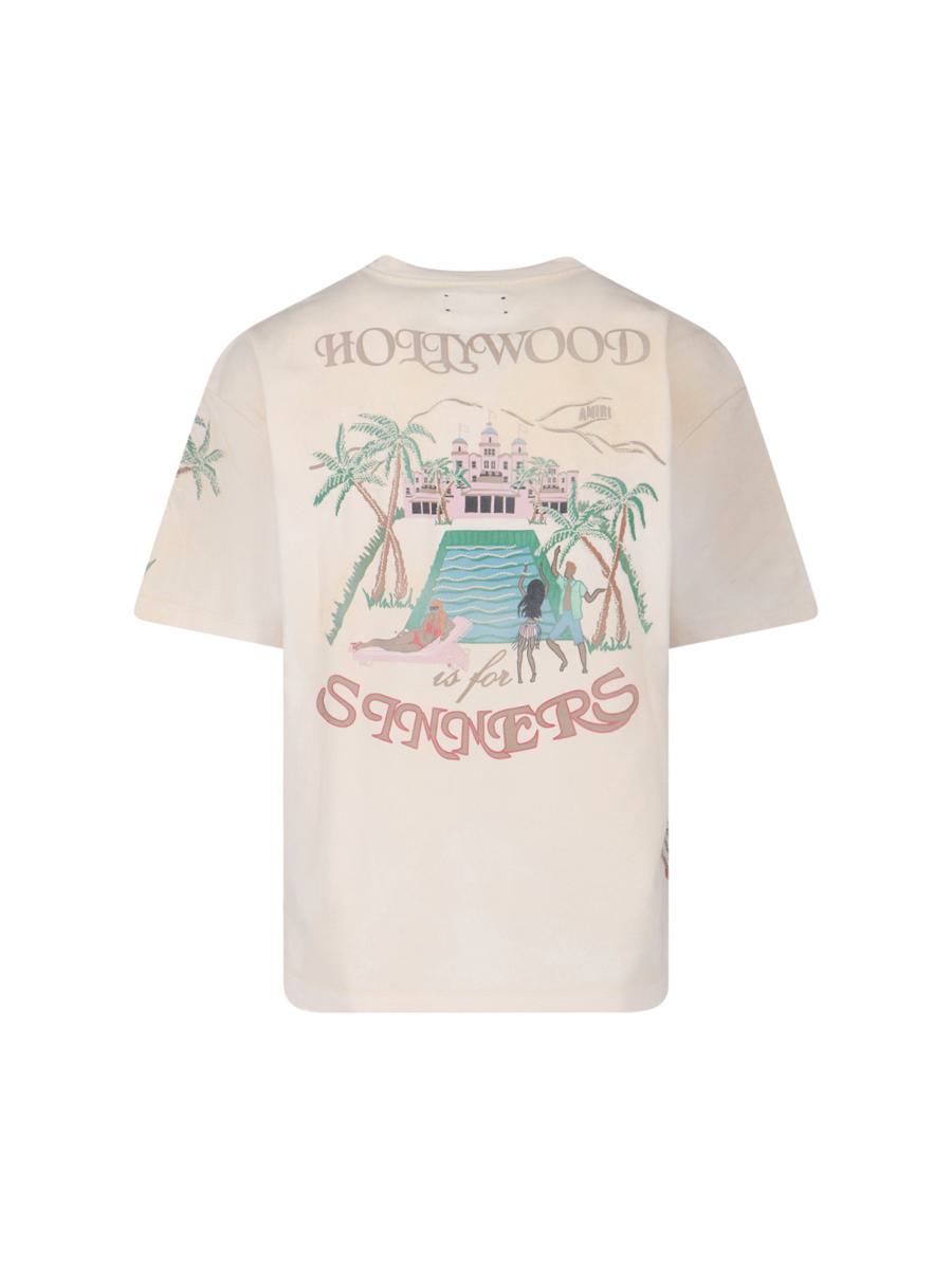 Amiri T-shirts och pikétröjor