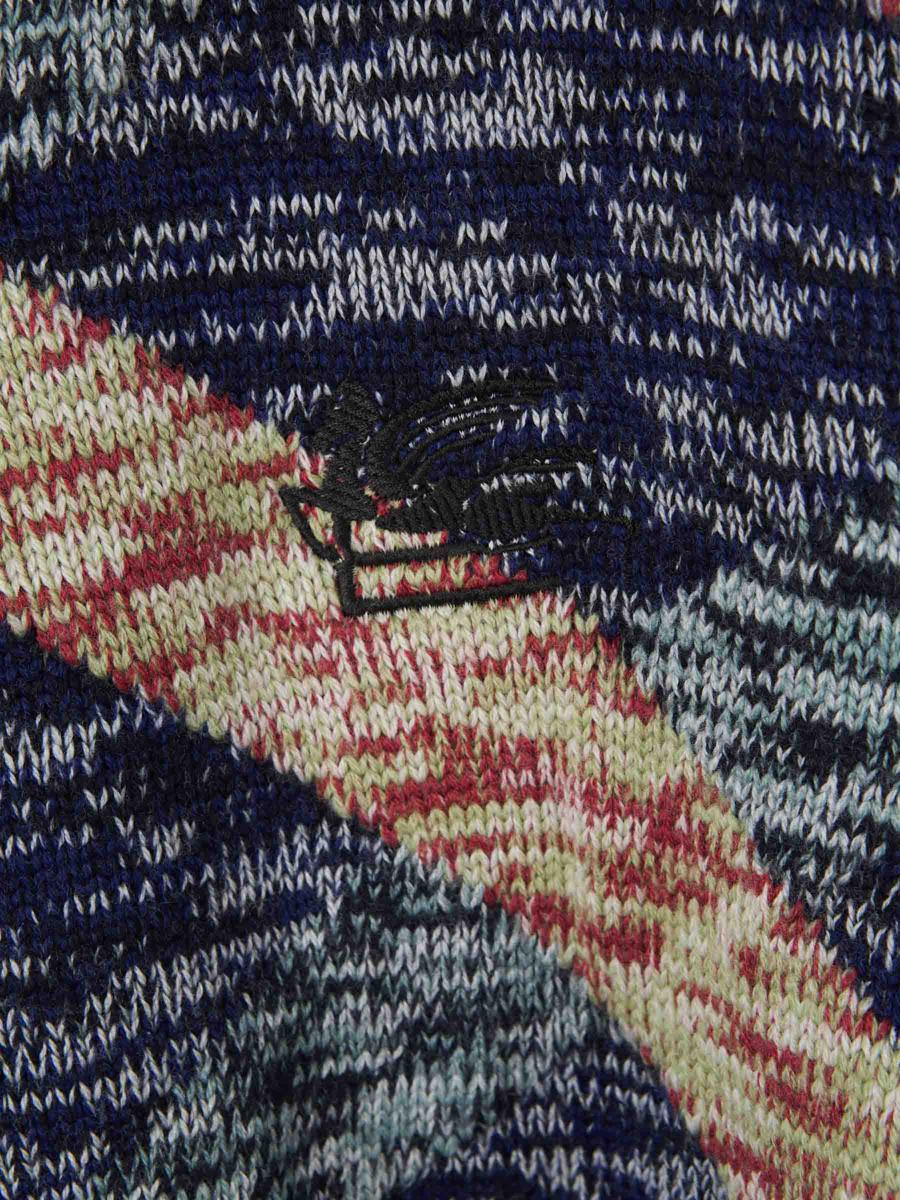 Etro stickad ulljersey