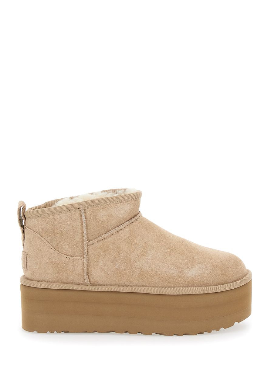 Ugg 'Classic Ultra Mini Platform' Ankelstövlar