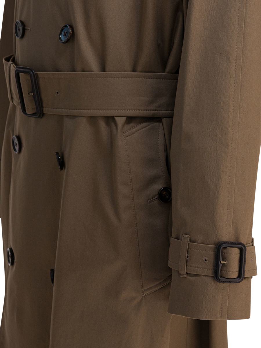 Burberry lång dubbelknäppt trenchcoat