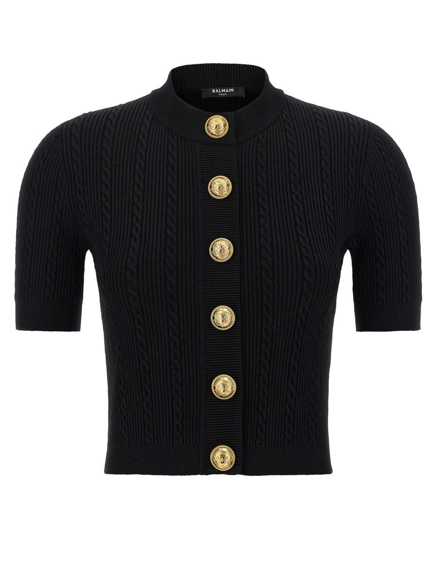 Balmain kortärmad kofta