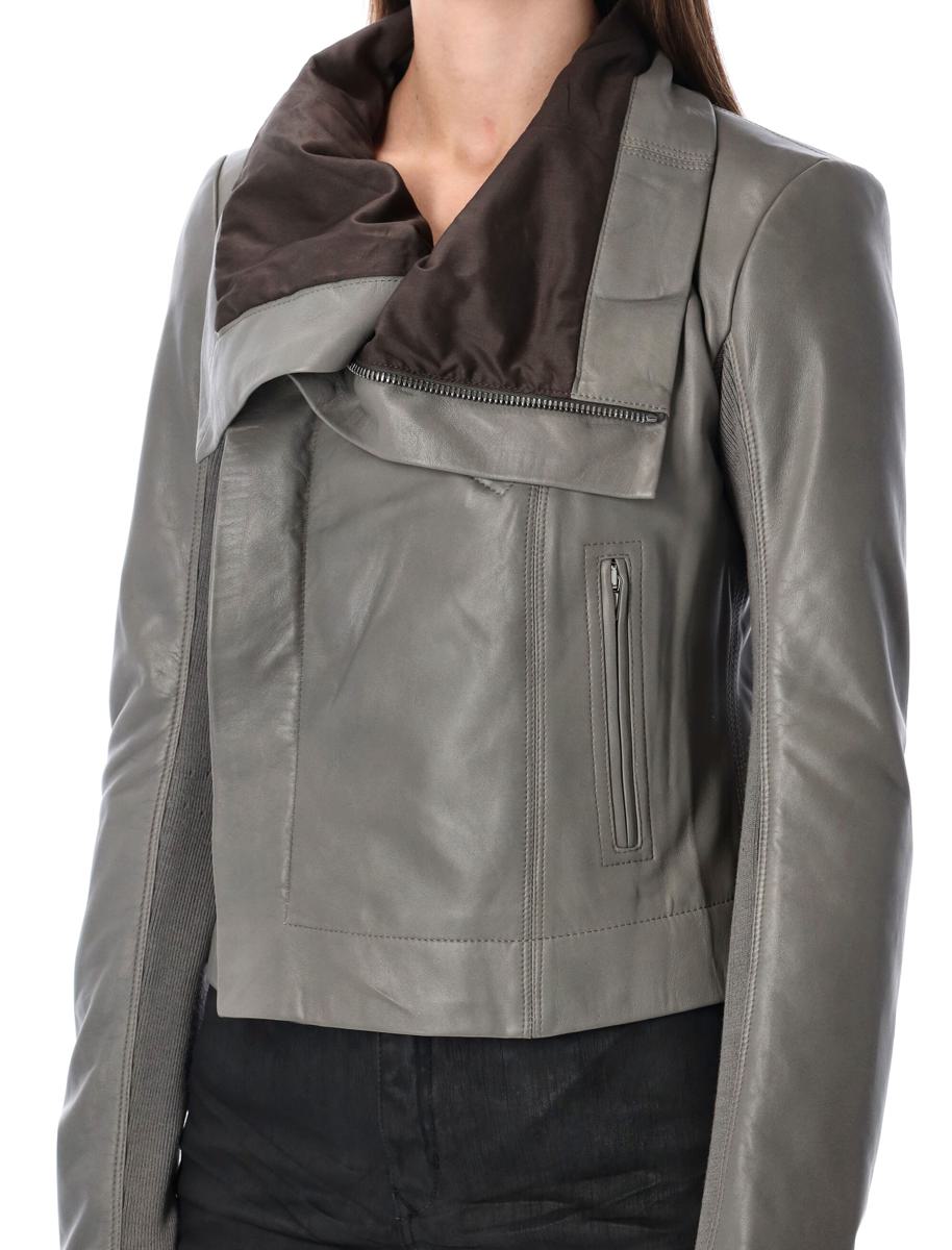 Rick Owens Lammskinnjacka
