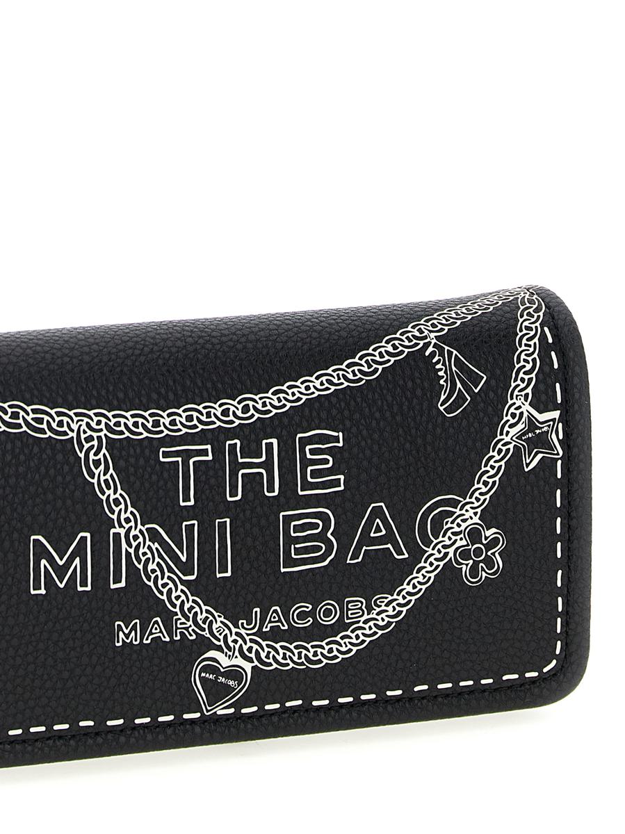 Marc Jacobs 'Trompe L'Oeil Läder Mini' Axelväska