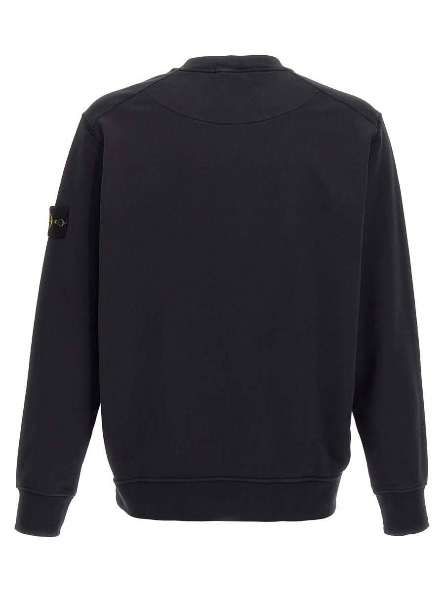 Stone Island-tröja med logotypmärke