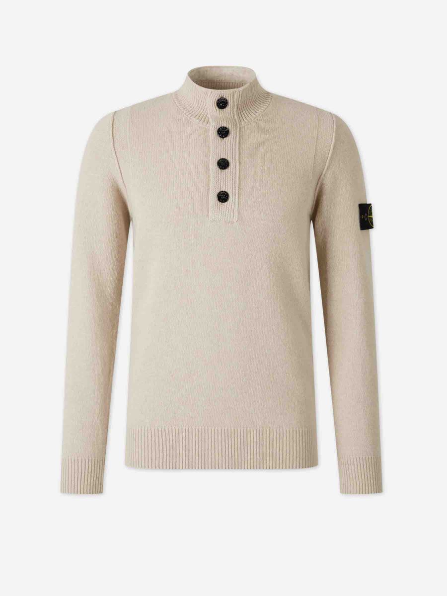 Stone Island-tröja med hög krage