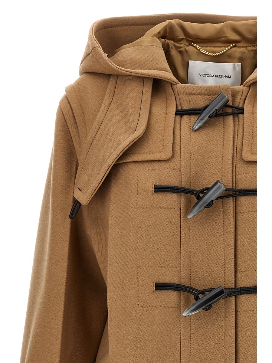 Victoria Beckham 'Överdimensionerad duffel'-kappa