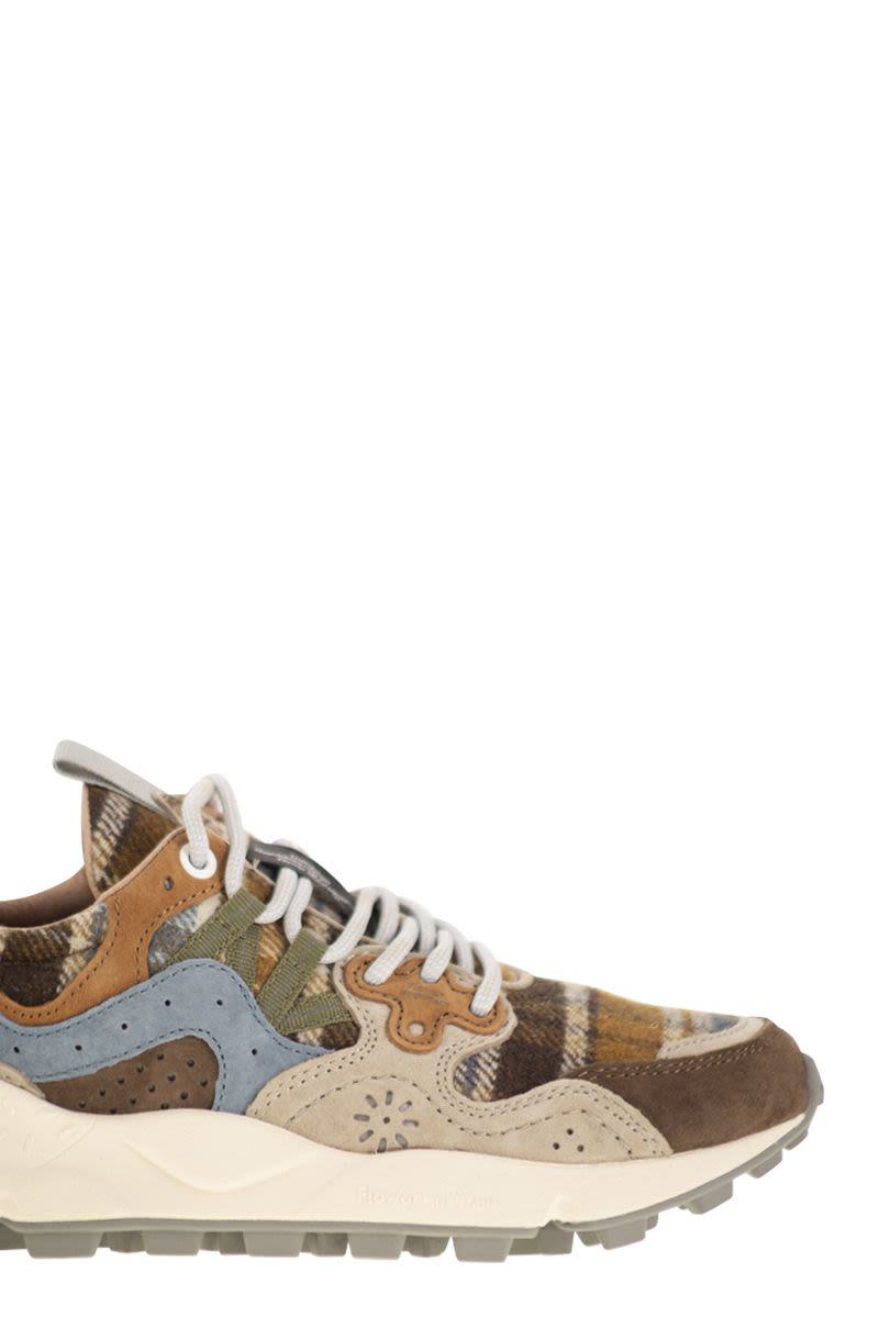 Flower Mountain Yamano 3 - Sneakers i mocka och ull