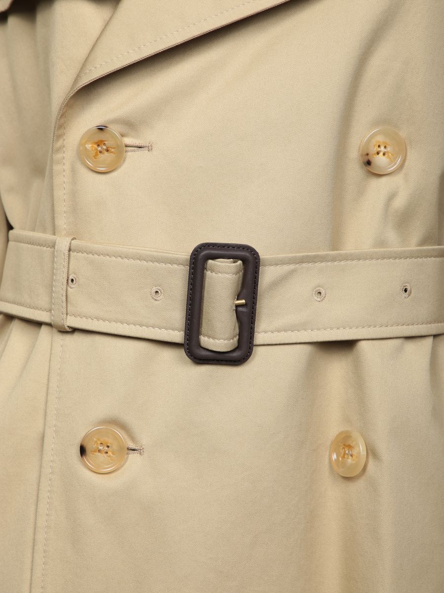 Burberry Beige Trenchcoat i Bomullsblandning
