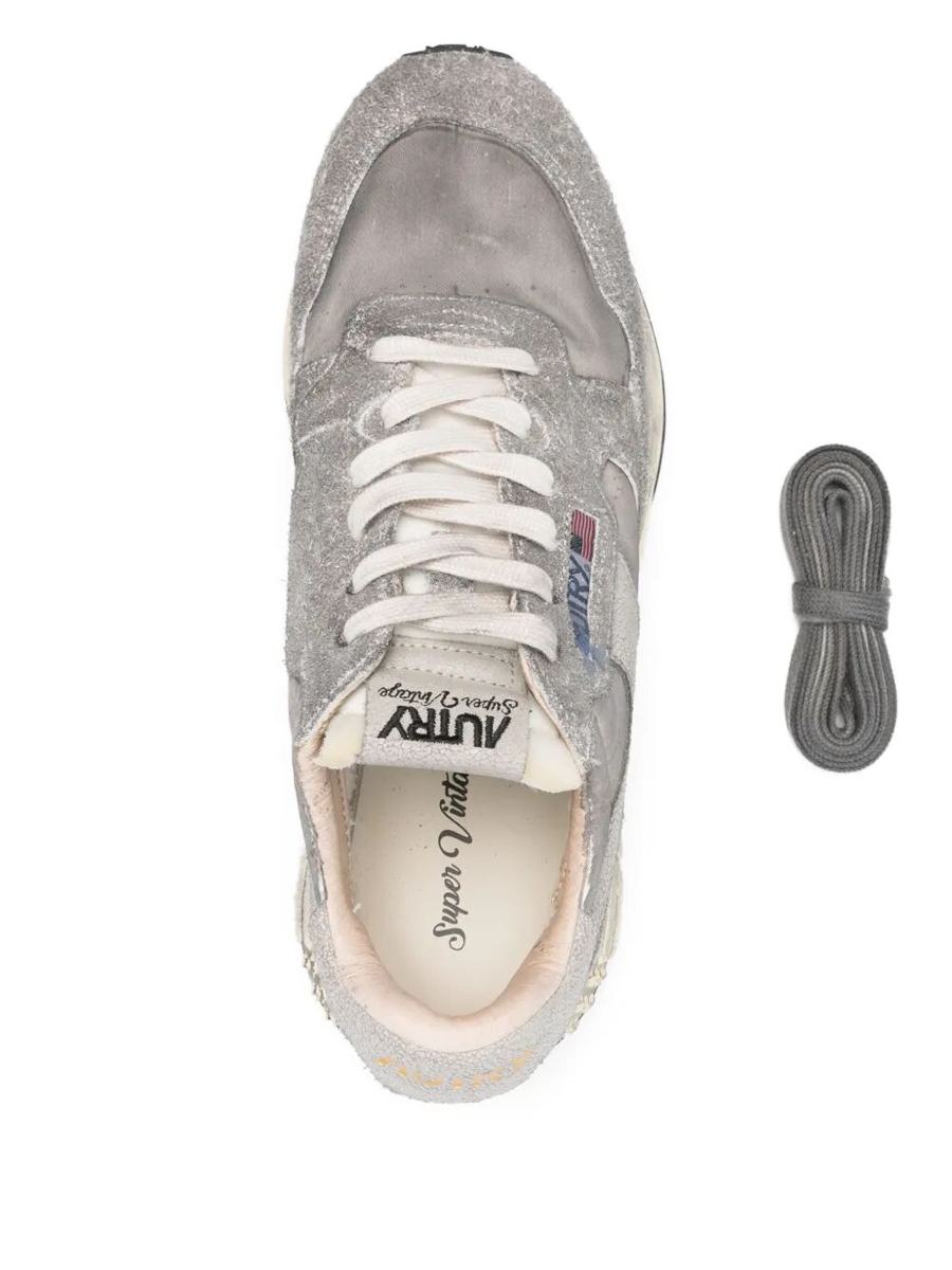 Autry "Reelwind Supervintage Low" Nylon Sneakers Skor