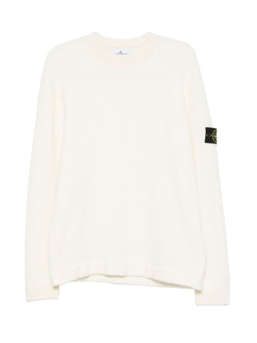 Stone Island Tröjor Elfenbensvita