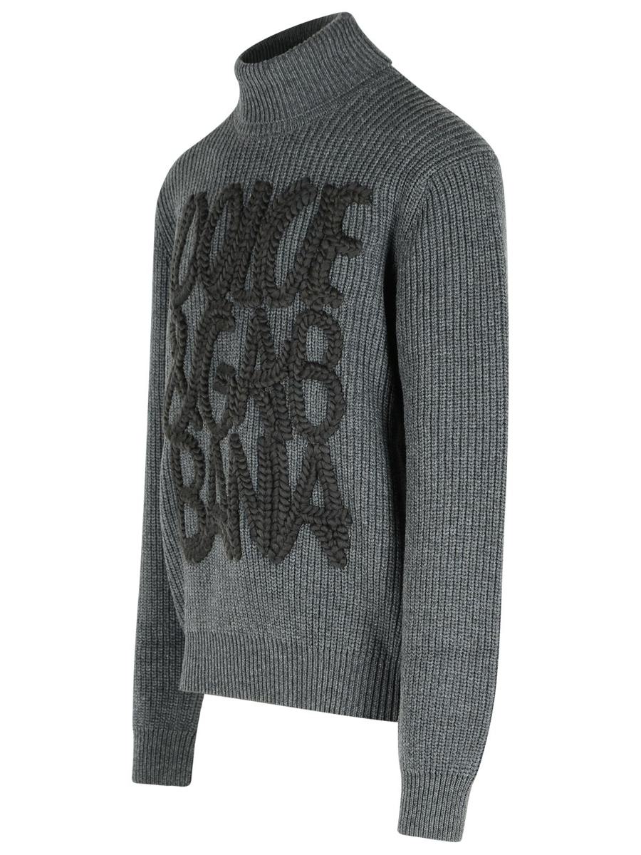 Dolce & Gabbana I Grå Ulltröja