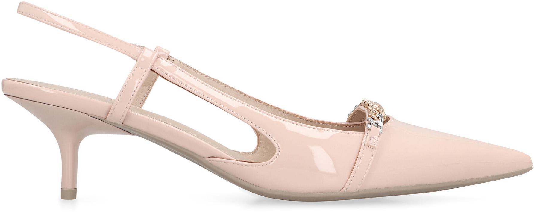 Pinko Gloria slingback-pumps i lackläder