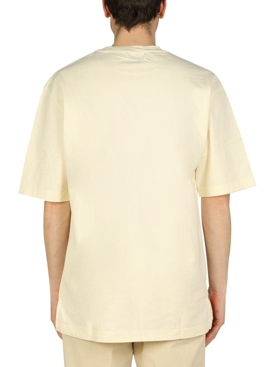 T-shirt med bakhållslogotyp