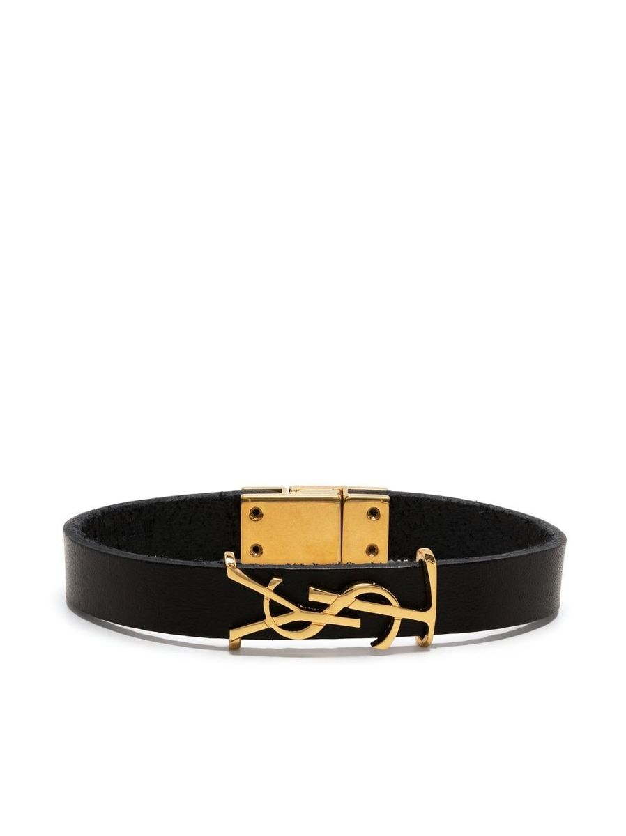 Saint Laurent Bracciale "Cassandre" I Pelle