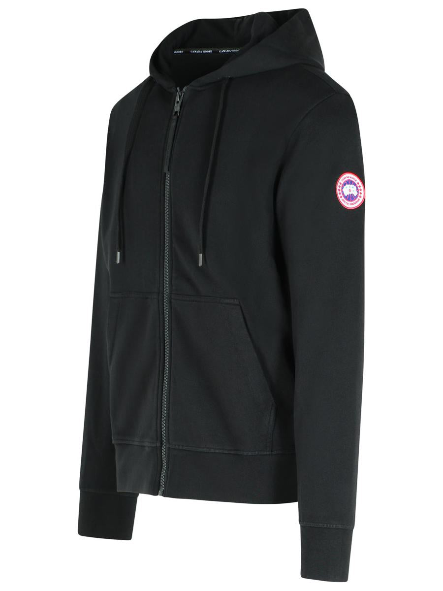 Canada Goose svart bomullströja