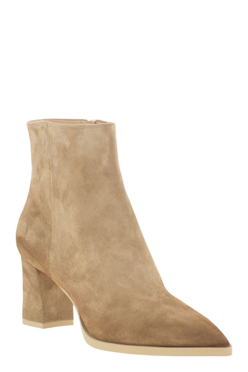 Santoni mockastövlar med mellanhög klack