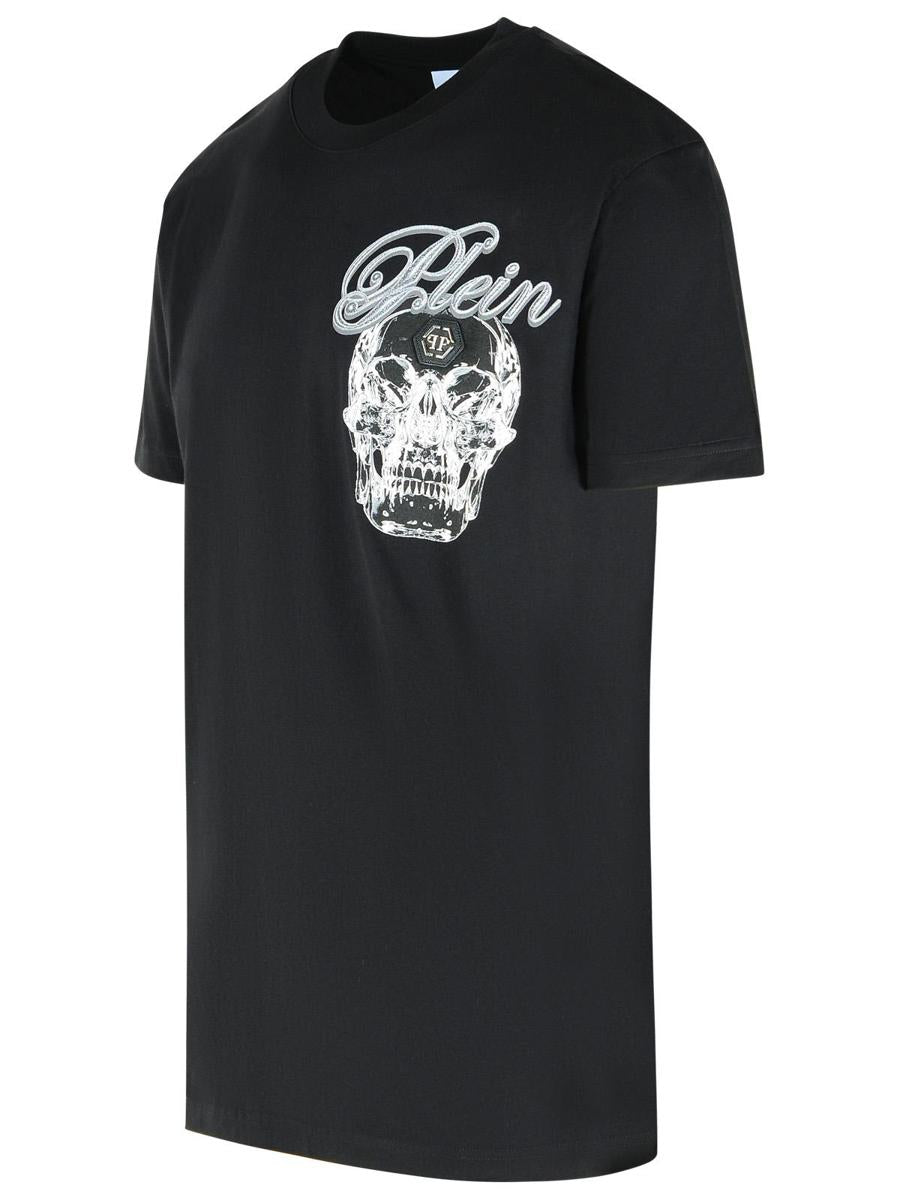 Philipp Plein svart bomulls-T-shirt