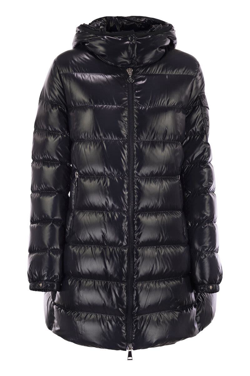 Moncler Courcelles - Midi-dunjacka med huva